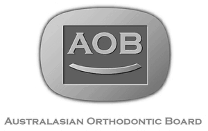 Logo for the Australasian Orthodontic Board